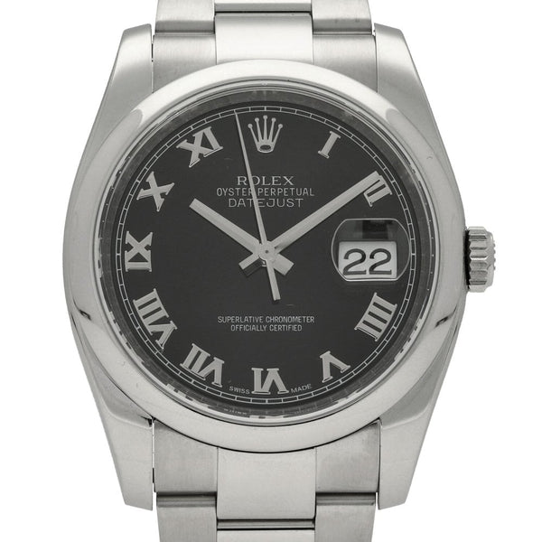 Datejust 116200 - Gents Watch - Black Dial - 2015