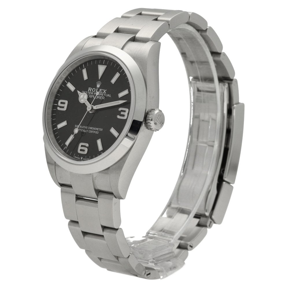 Explorer 124270 - Gents Watch - Black Dial - 2022
