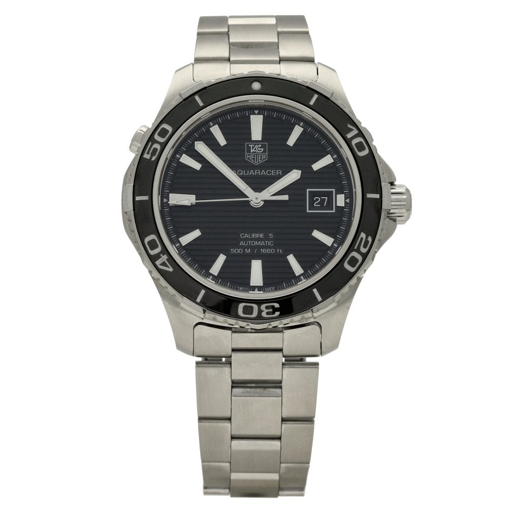 Aquaracer WAK2110 - Gents Watch - Black Dial - 2017