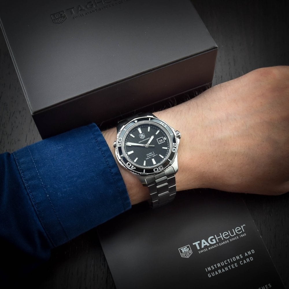 Aquaracer WAK2110 - Gents Watch - Black Dial - 2017