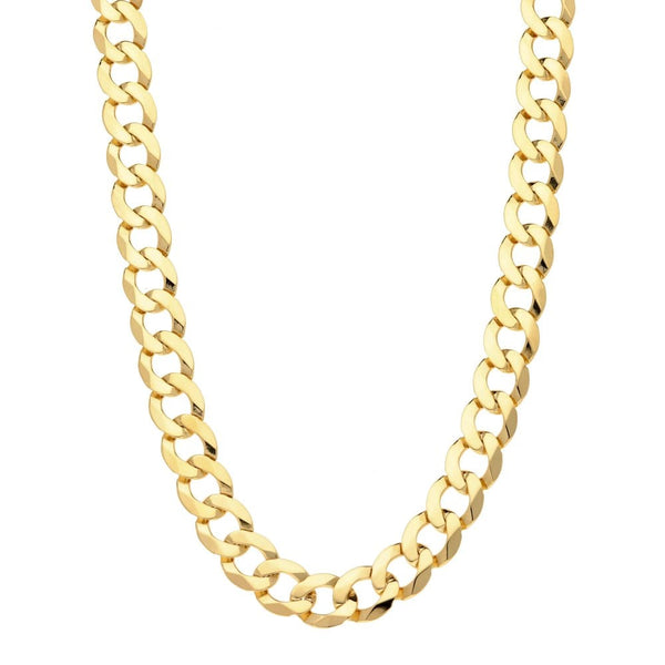 Ladies 9ct Yellow Gold 20" Curb Chain - 15.0g