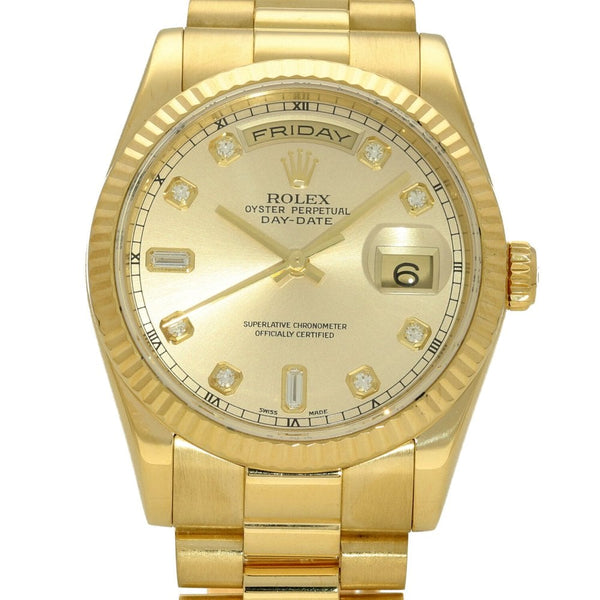 Day-Date 118238 - Gold Watch - Diamond Dial - 2003