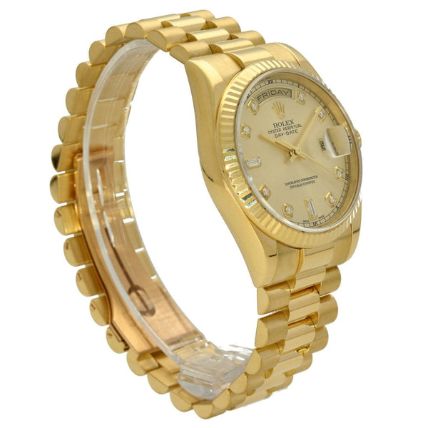 Day-Date 118238 - Gold Watch - Diamond Dial - 2003
