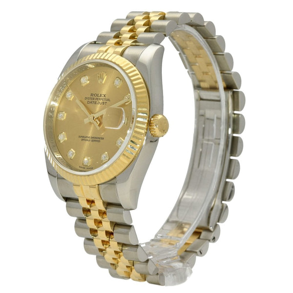 Datejust 116233 - Mens Watch - Diamond Dial - 2009