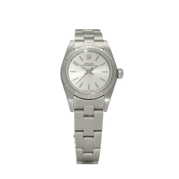 Oyster Perpetual 76030 - Ladies Watch - Silver Dial - 2003