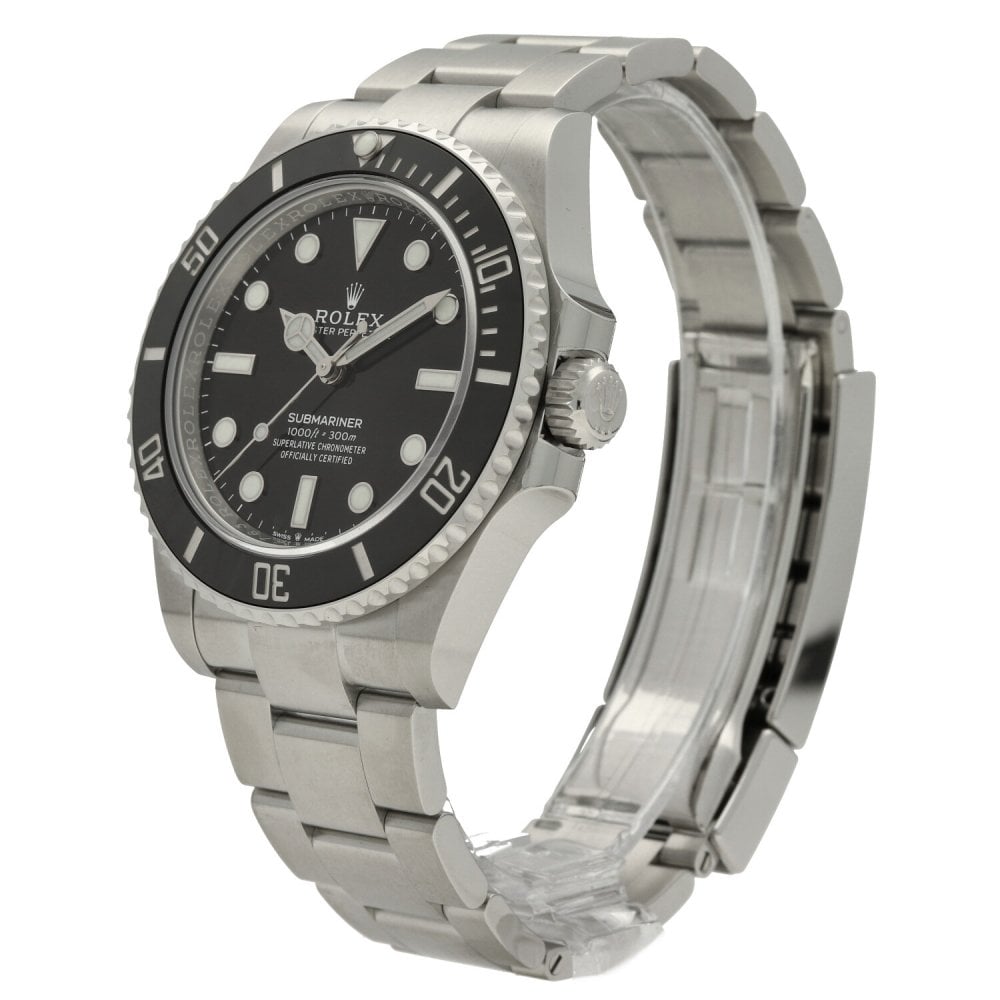 Submariner 124060 - Mens Watch - Black Dial - 2022