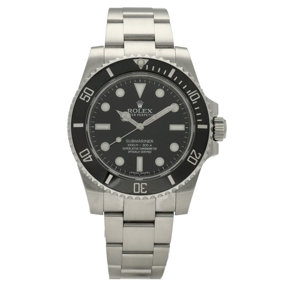 Submariner 114060 - Mens Watch - Black Dial - 2014