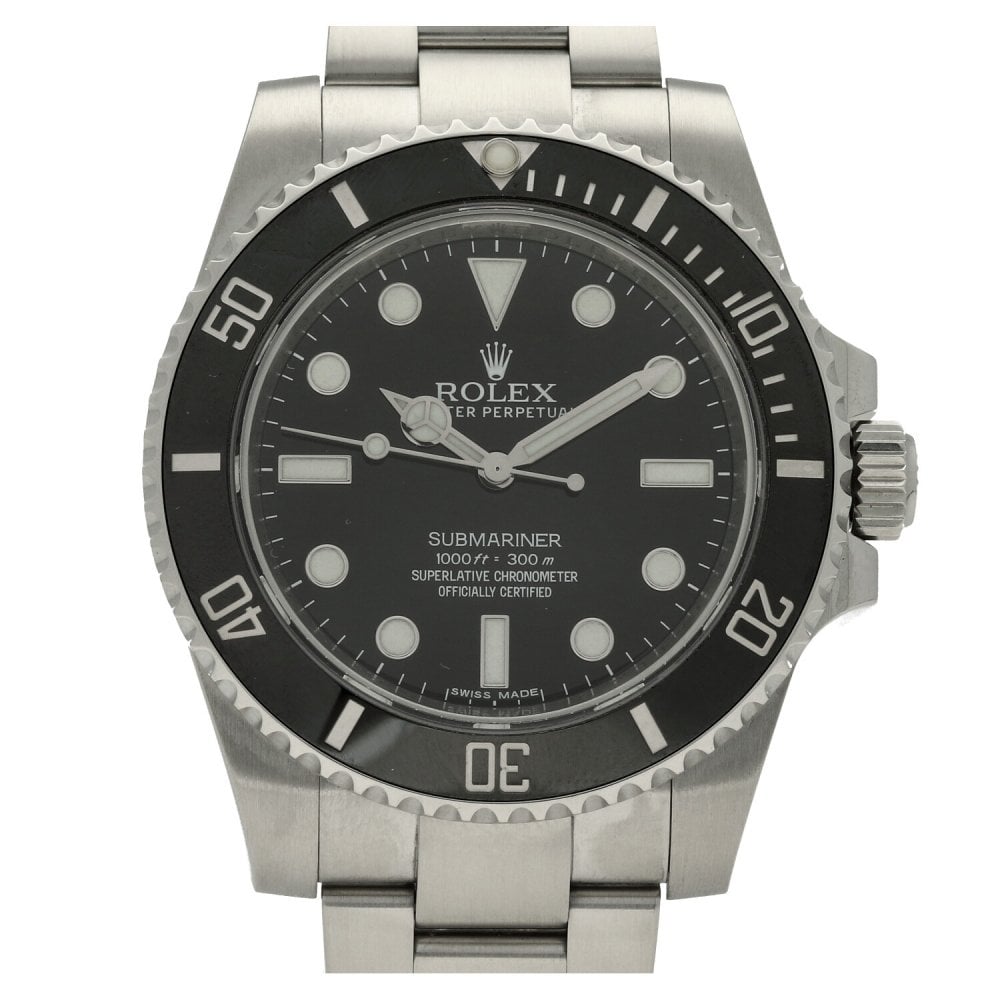 Submariner 114060 - Mens Watch - Black Dial - 2014