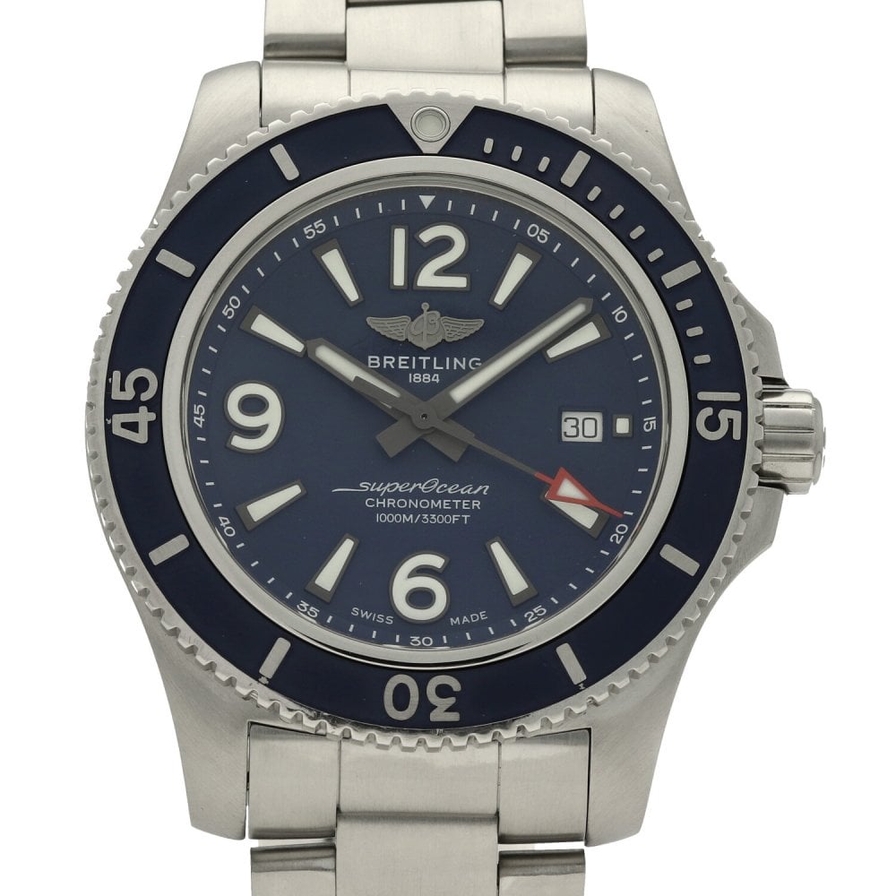 SuperOcean II A17367 - Mens Watch - Blue Dial - 2020