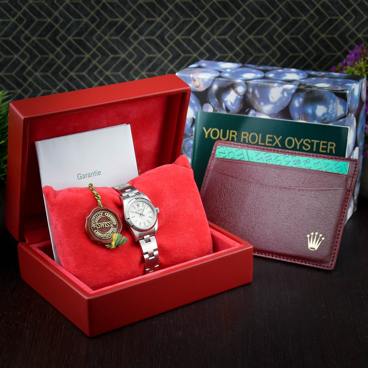Oyster Perpetual 76030 - Ladies Watch - Silver Dial - 2003
