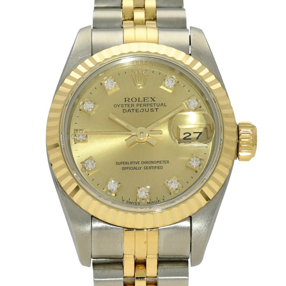 Datejust 69173 - Ladies Watch - Champagne Diamond Dial - 1994