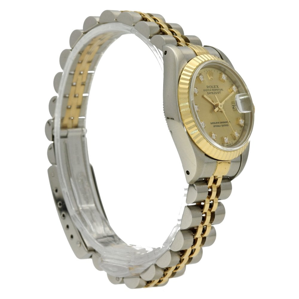 Datejust 69173 - Ladies Watch - Champagne Diamond Dial - 1994