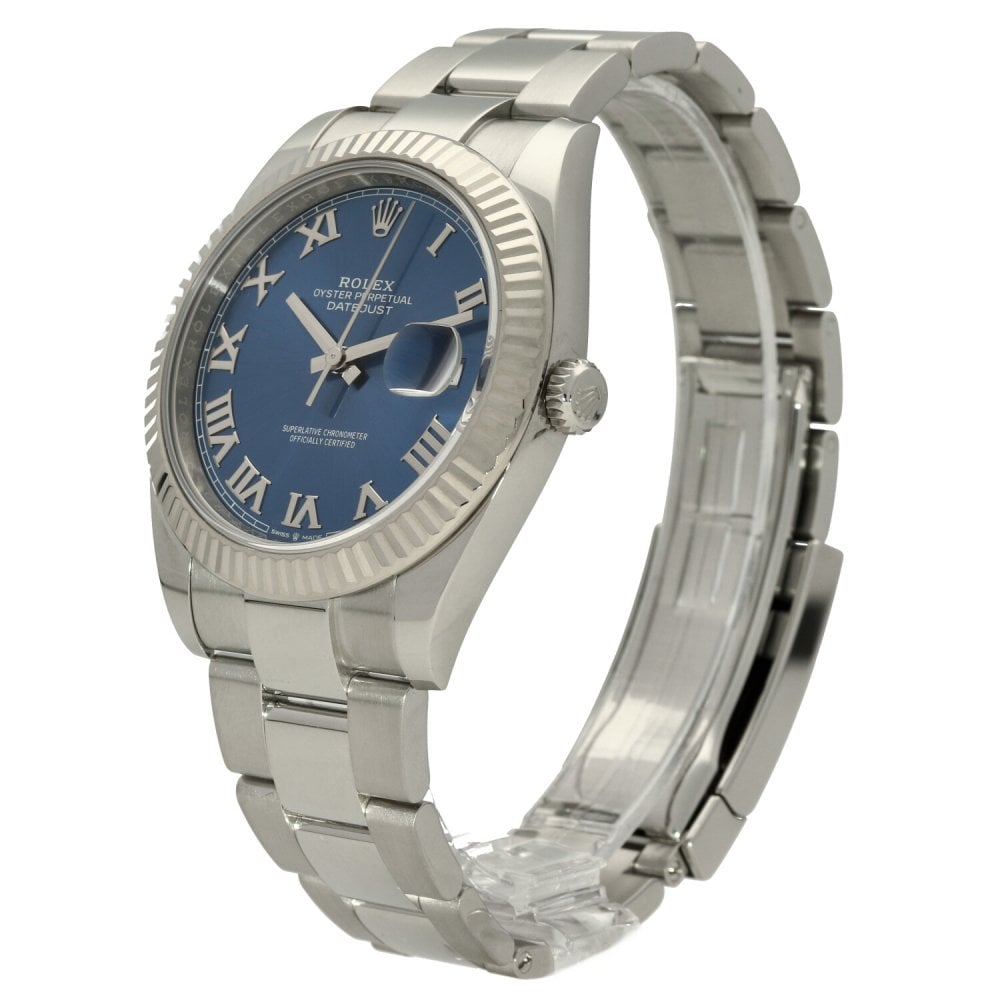 Datejust 126334 - Mens Watch - Blue Roman Dial - 2021