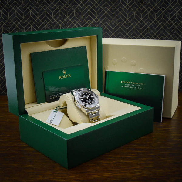 Submariner 124060 - Mens Watch - Black Dial - 2022