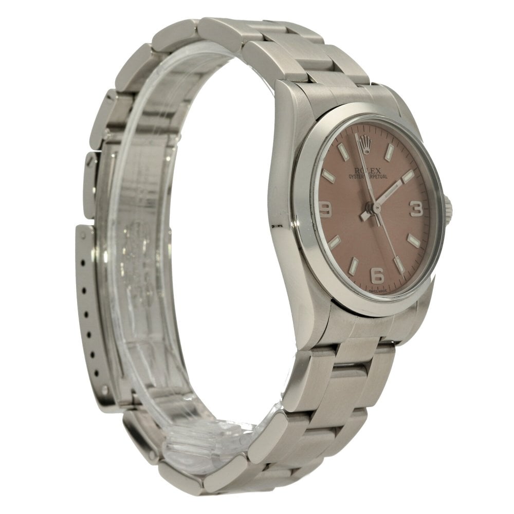 Oyster Perpetual 77080 - Midsize Watch 31mm - Copper Dial - 2001