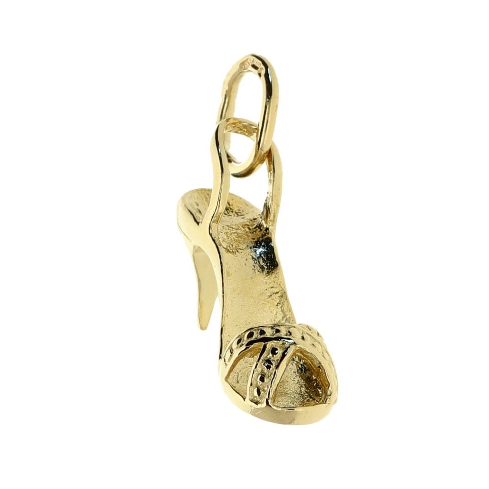 9ct Yellow Gold Shoe Charm - 2.2g