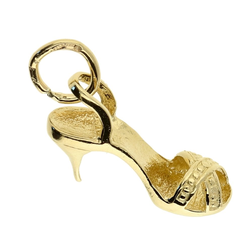 9ct Yellow Gold Shoe Charm - 2.2g