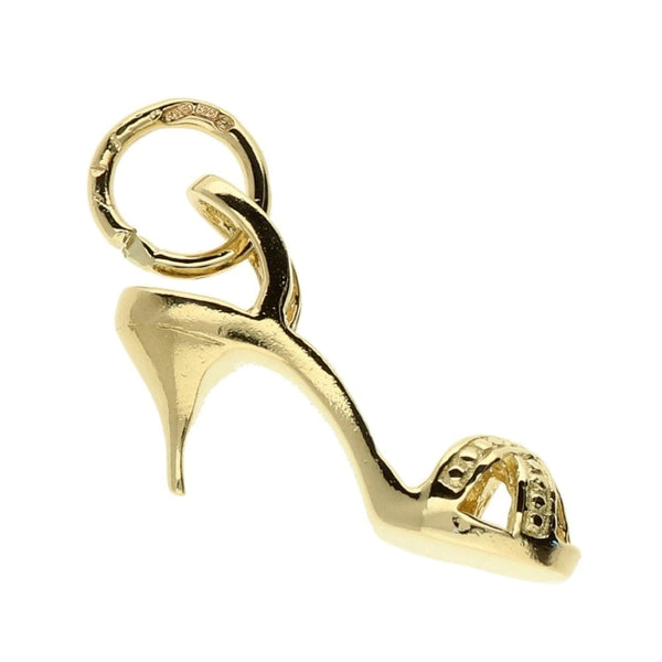 9ct Yellow Gold Shoe Charm - 2.2g