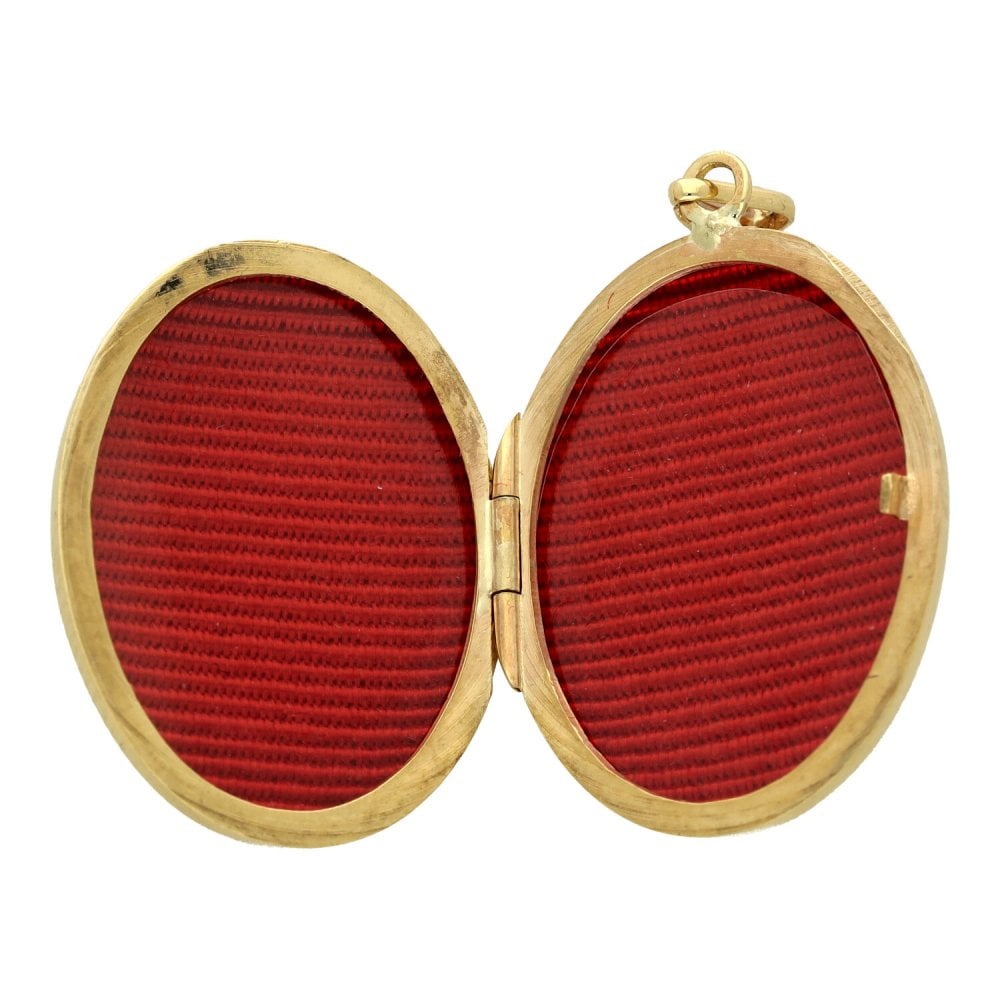 9ct Yellow Gold Locket Pendant - 20mm x 29mm - 4.5g