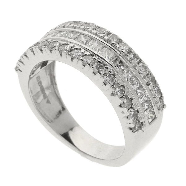 Ladies 9ct White Gold Diamond Eternity Ring - 1.50ct