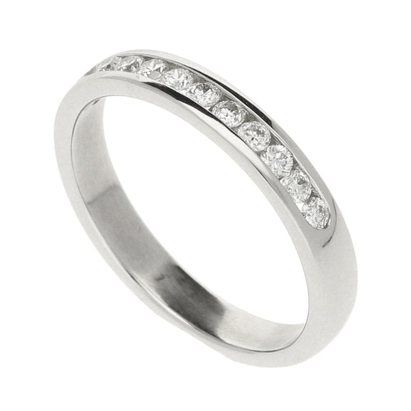 0.25ct Platinum and Diamond Eternity Ring - Size I