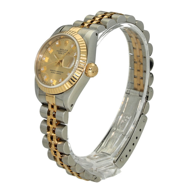 Datejust 69173 - Champagne Diamond Dial - 1990