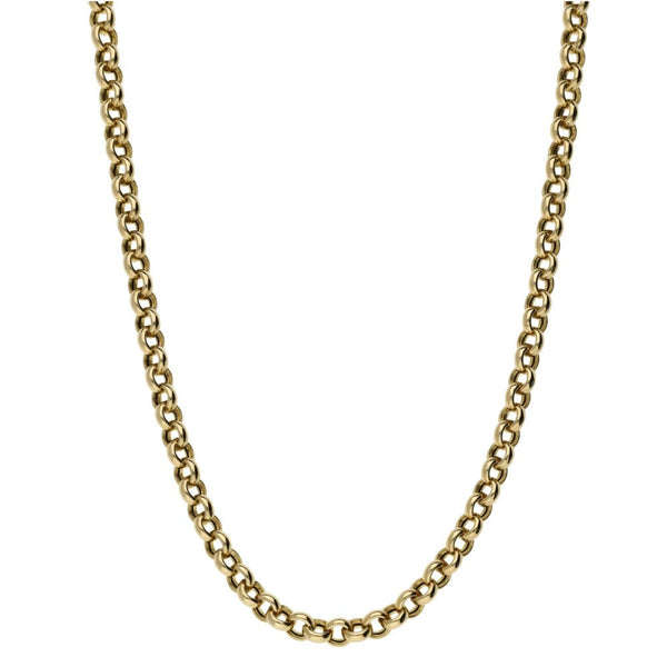 Ladies 9ct Yellow Gold 18" Belcher Chain - 7.6g