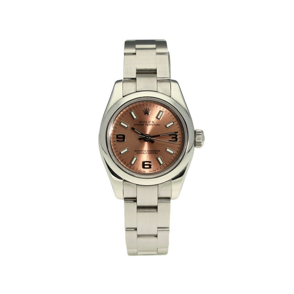 Oyster Perpetual 176200 - Pink Dial - 2008