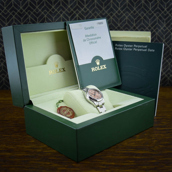 Oyster Perpetual 176200 - Pink Dial - 2008