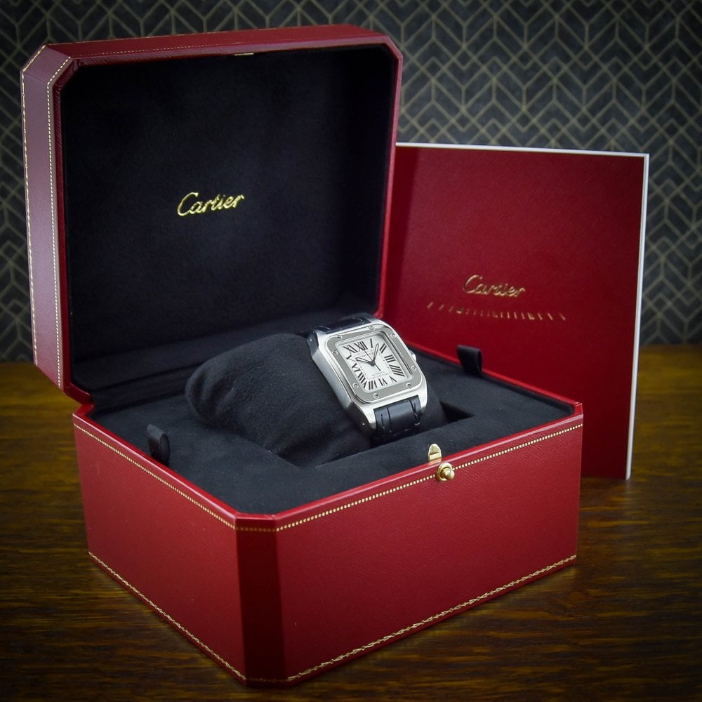 Santos 2878 - Gents Watch - White Dial - 2007