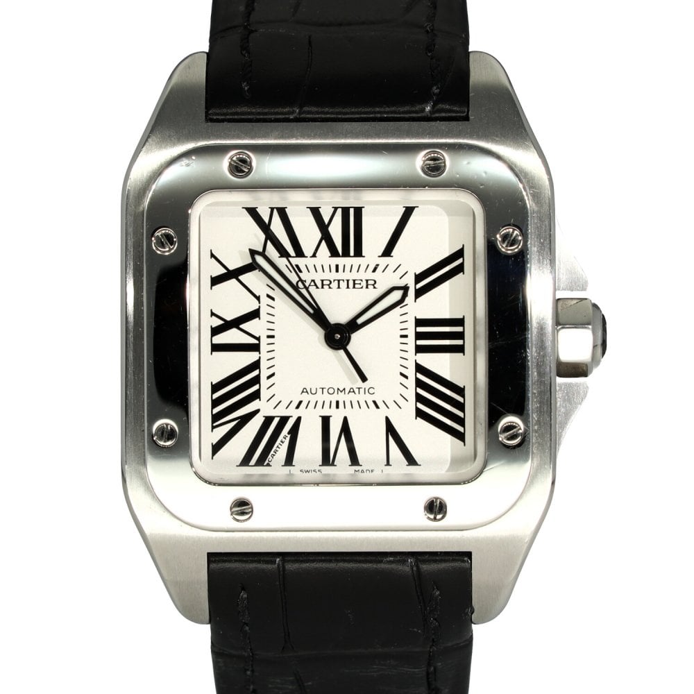 Santos 2878 - Gents Watch - White Dial - 2007