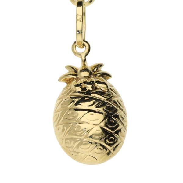 14ct Multi-Tone Gold Charm Bracelet - 7" - 13.7g