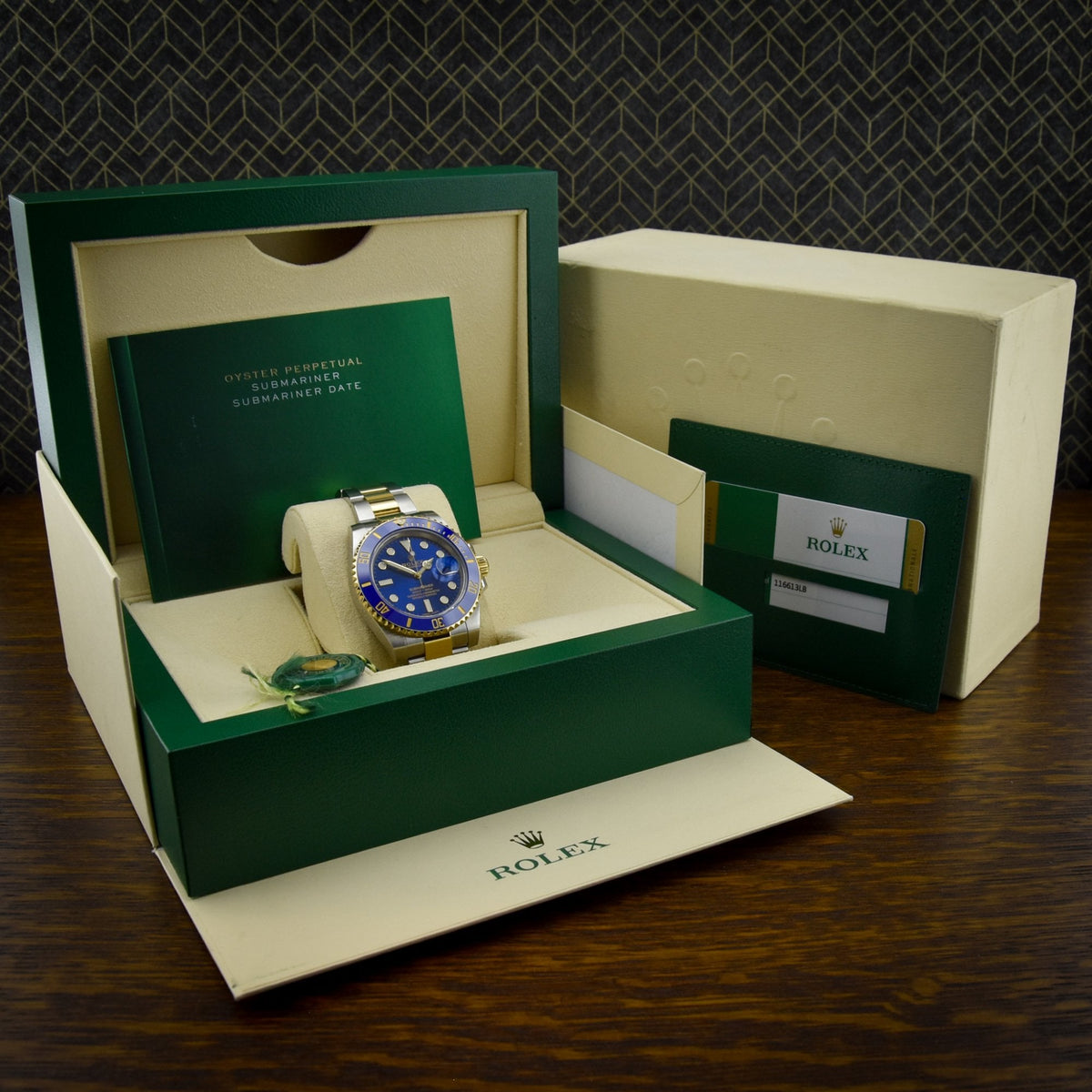 Submariner 116613LB - Blue Dial - 2018