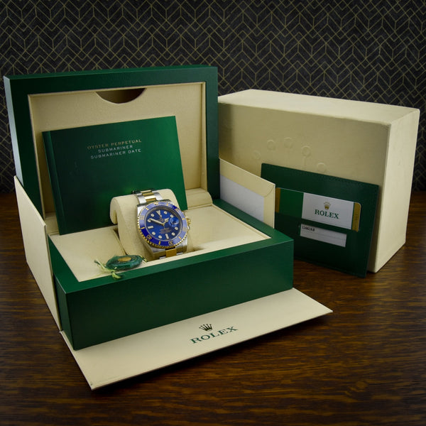 Submariner 116613LB - Blue Dial - 2018