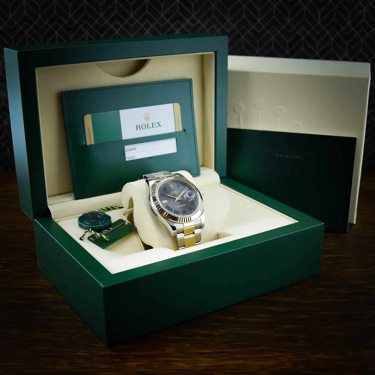 Datejust II 116333 - Gents Watch - Wimbledon Dial - 2016