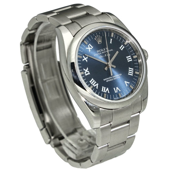Air-King 114200 - Gents Watch - Blue Dial - 2009