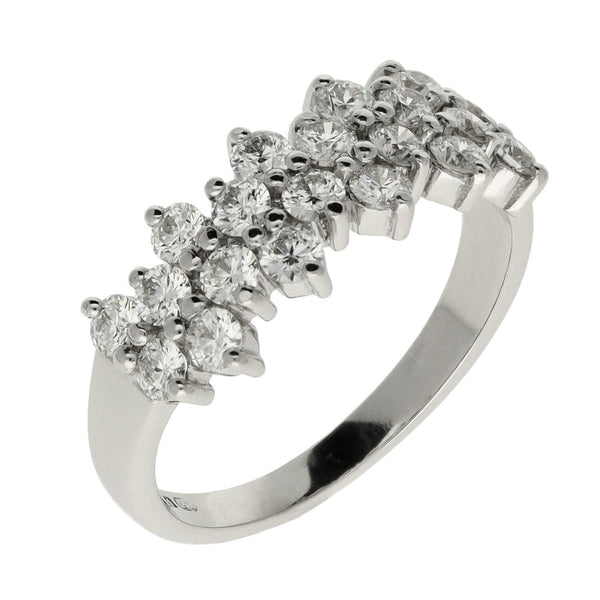 Ladies 18ct White Gold 1.60ct Diamond Cluster Ring