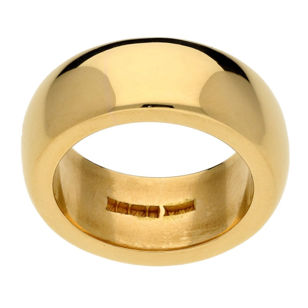 Ladies 22ct Yellow Gold 8mm Wedding Ring - 29.6g