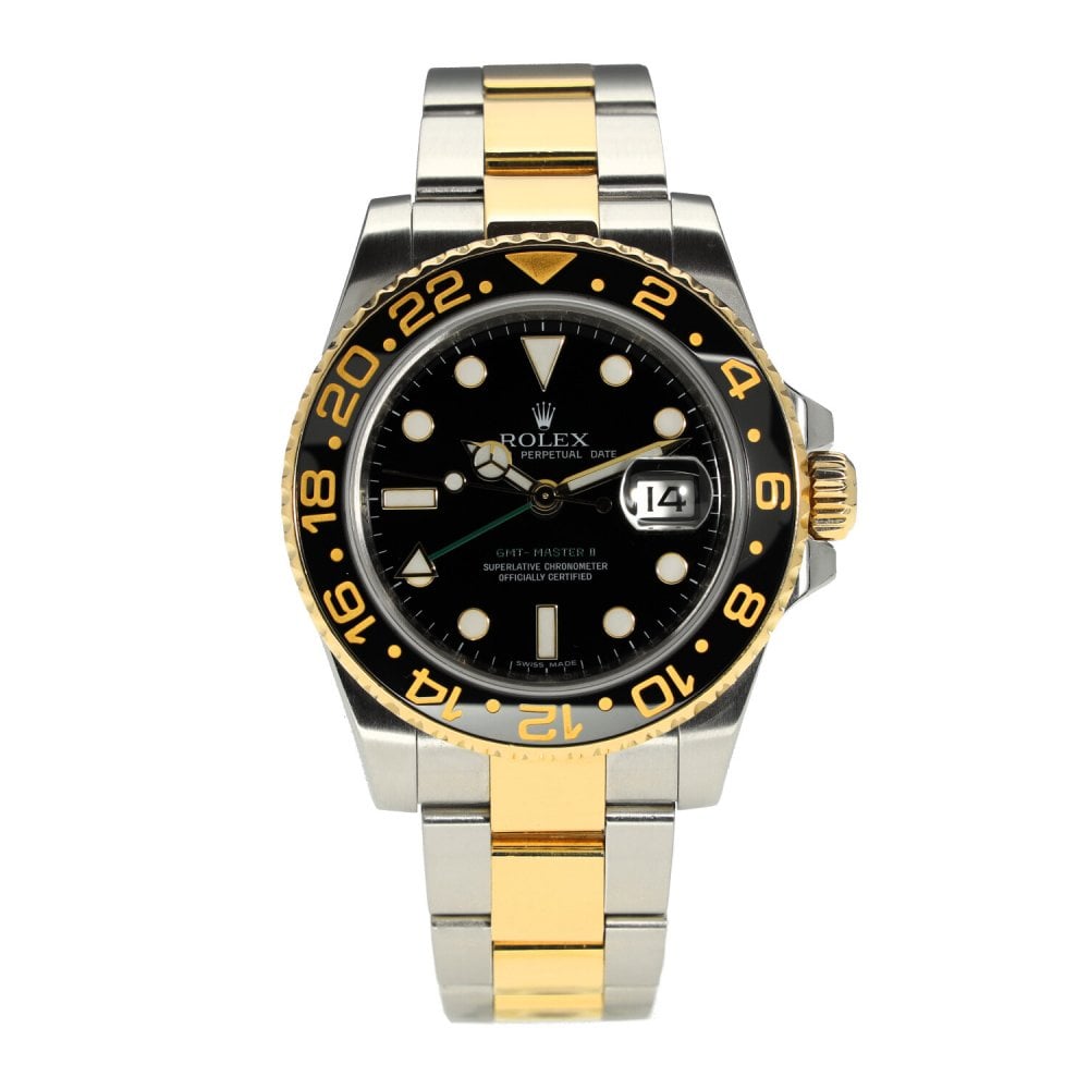 GMT-Master II 116713LN - Gents Watch - Black Dial - 2008