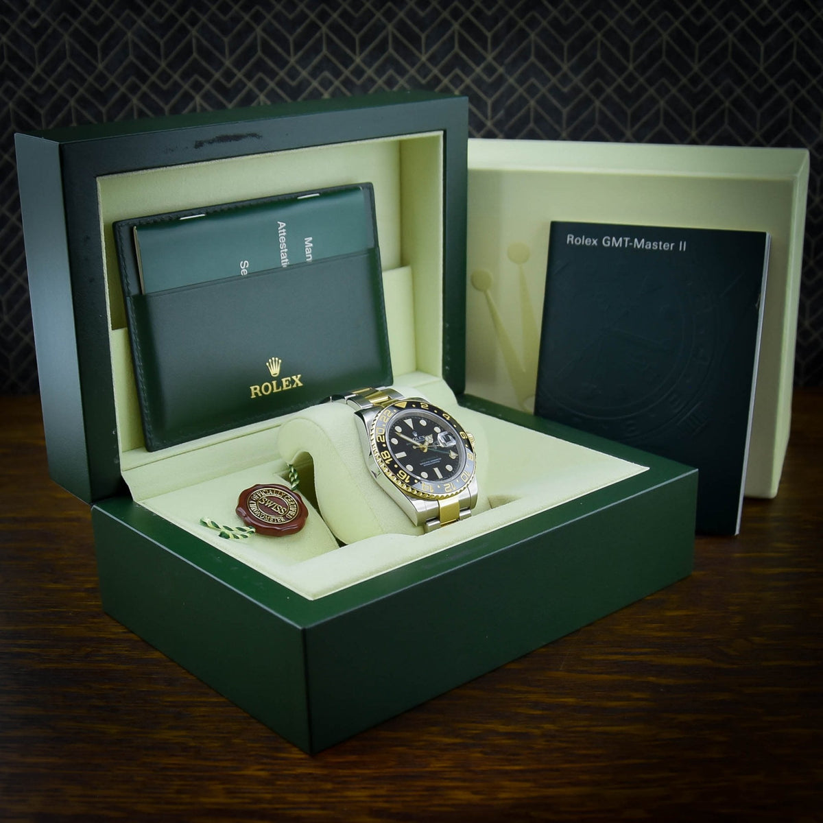 GMT-Master II 116713LN - Gents Watch - Black Dial - 2008