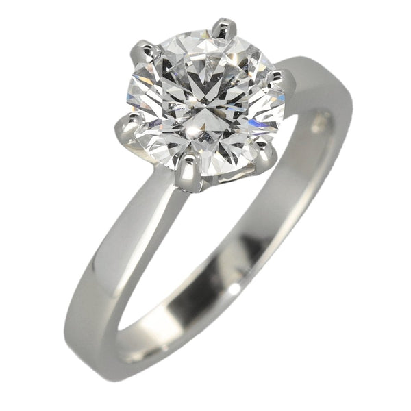 2.00ct Platinum Certified Diamond Engagement Ring - D/SI1