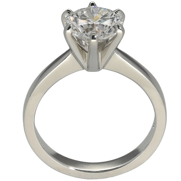 2.00ct Platinum Certified Diamond Engagement Ring - D/SI1