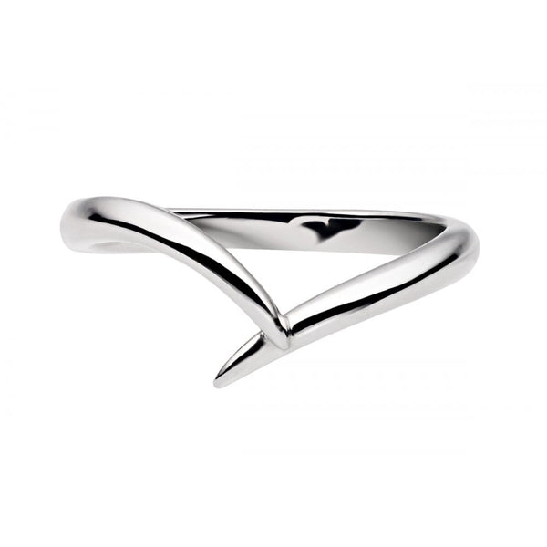 18ct White Gold Entwined Captured Vine Wedding Ring