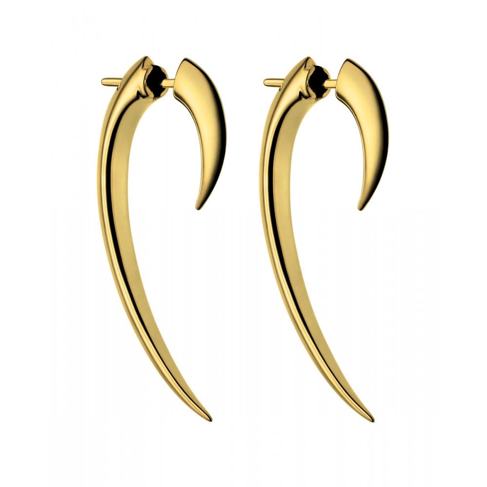 Hook Size 1 Earrings - Yellow Gold Vermeil