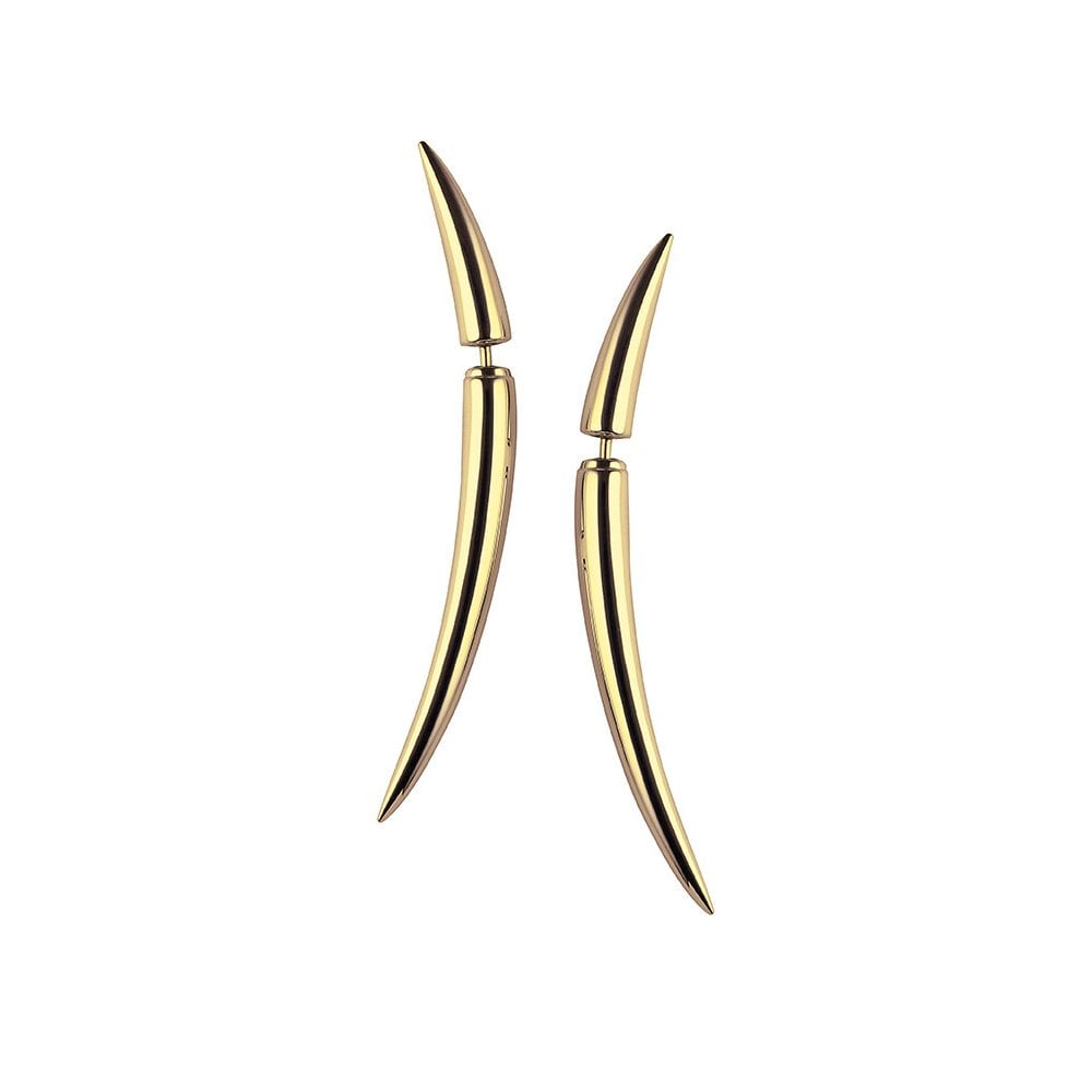 Quill Earrings - Yellow Gold Vermeil