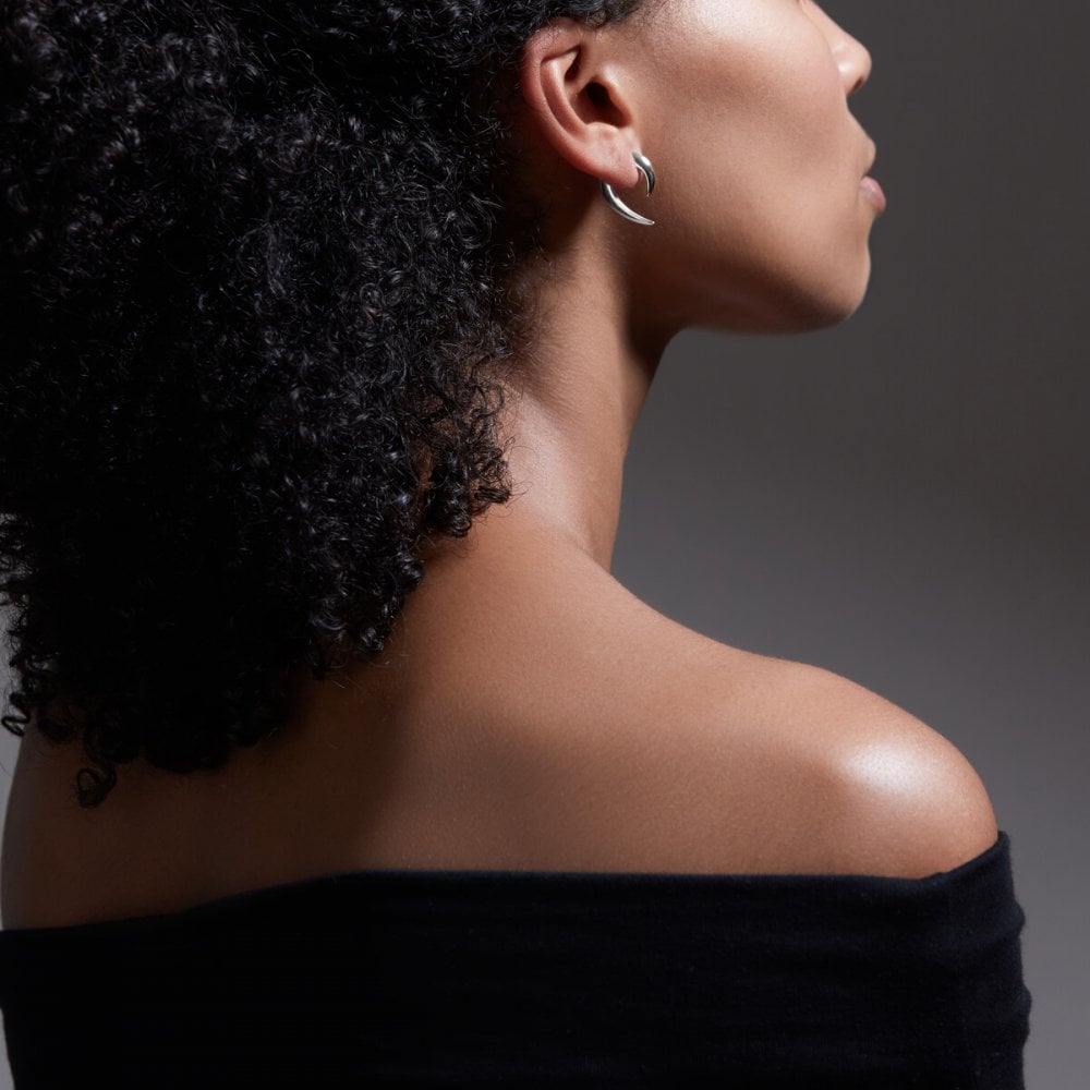 Talon Earrings - Silver