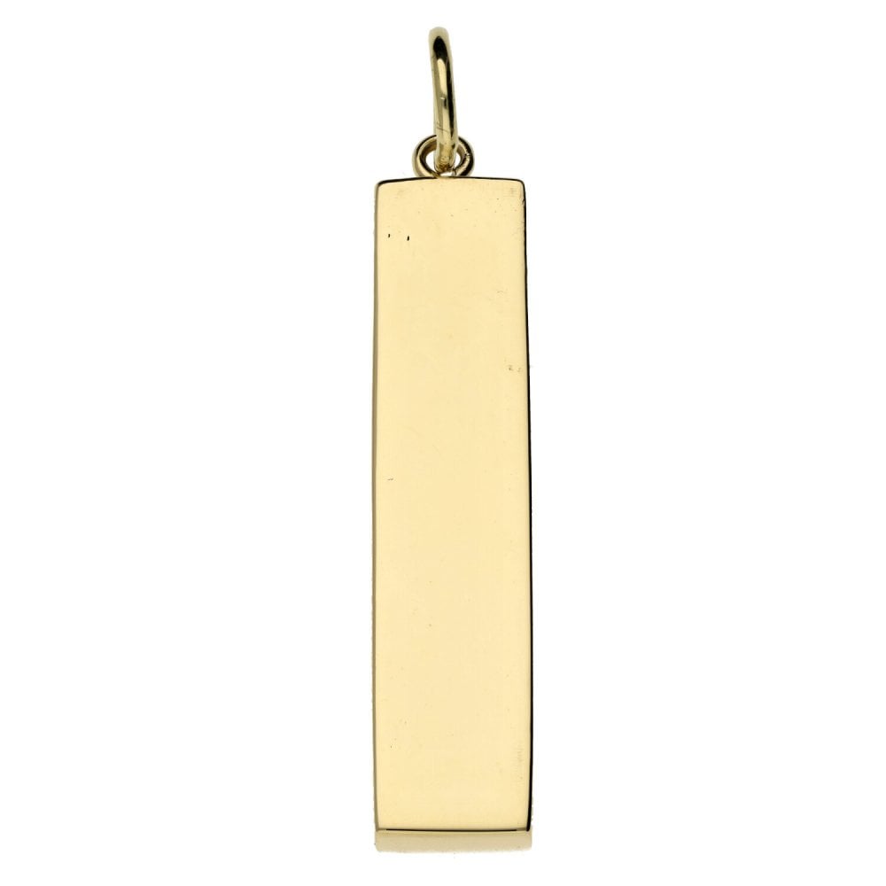 9ct Yellow Gold Ingot Pendant - 29.5g