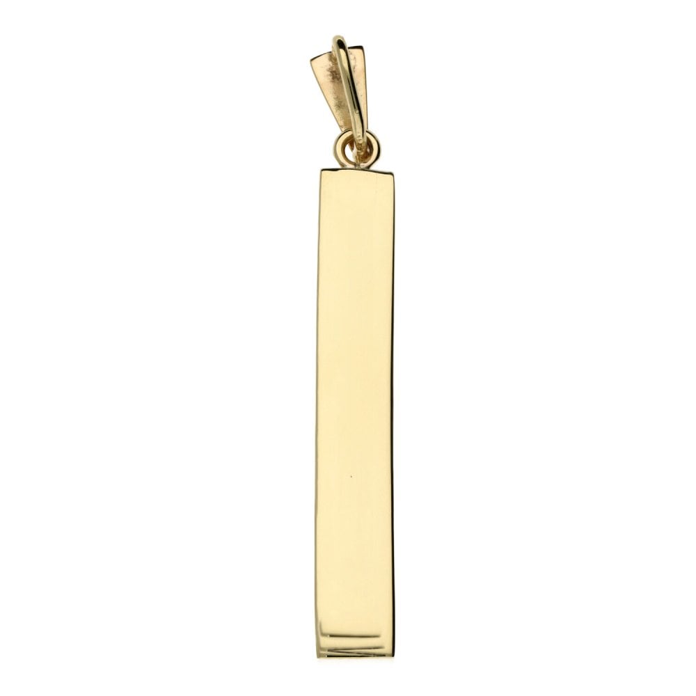 9ct Yellow Gold Ingot Pendant - 10.8g