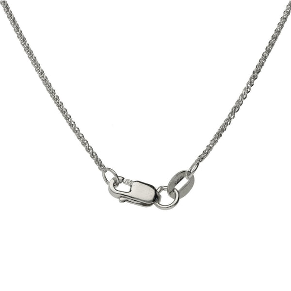 0.50ct White Gold Certified Diamond Pendant & Chain - G/VS2