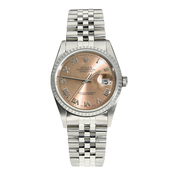 Datejust 16220 - Copper Roman Dial - 2002
